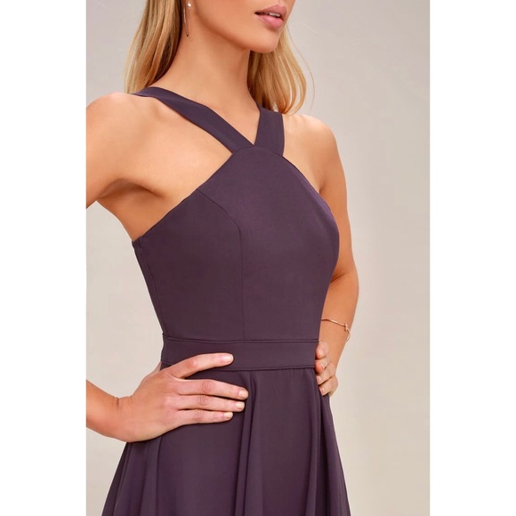 Lulu’s “Perfect Dance” Mini Halter Skater Dress - Picture 5 of 16